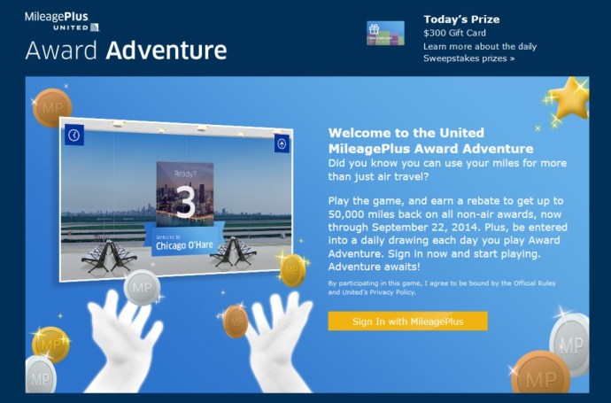 2014-08-14 Mileage Plus Contest