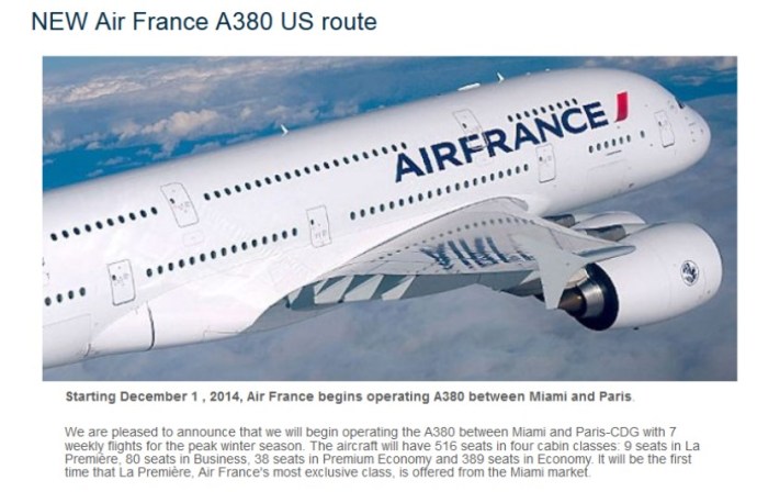 2014-10-08 New AF A380 Route