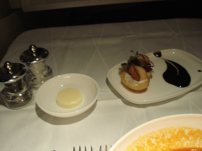 BA 196 First Class Condiments