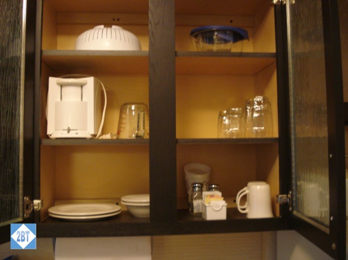 Some of the provided dishes