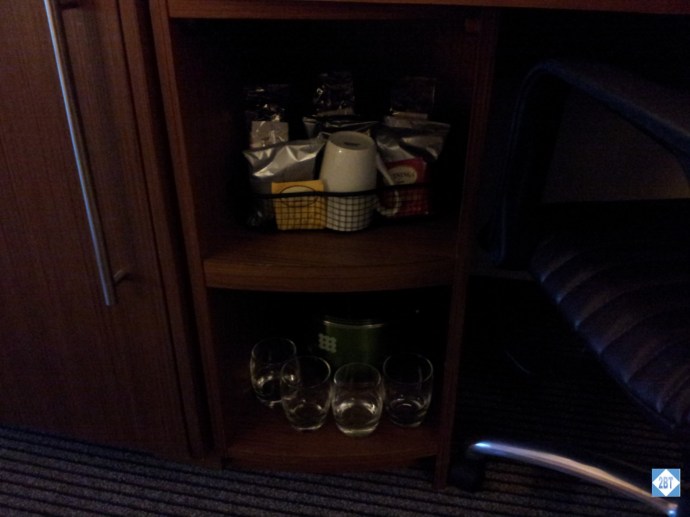 Hyatt Place LAX Coffee and Glasses