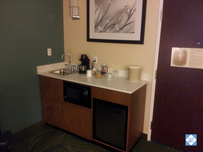 SpringHill Suites Arcadia Kitchenette