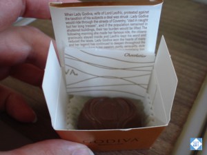 Mmmm, Godiva Chocolate!