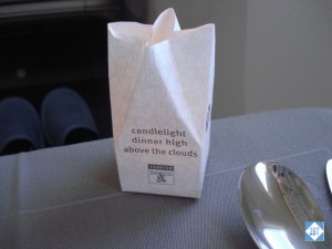 The candle adds ambiance, right?