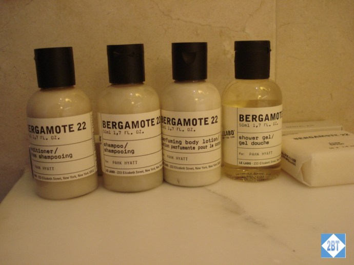 Park Hyatt Sydney Toiletries