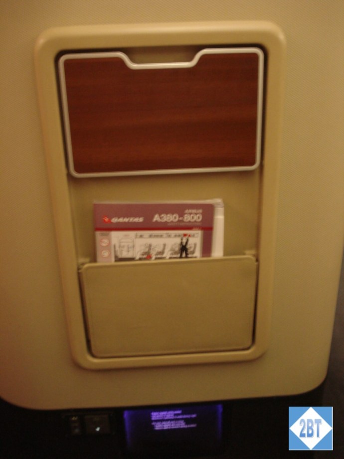 Magazine Storage and Small Drop-Down Table