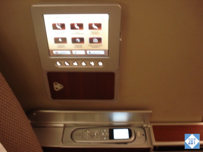 Seat Control Panel and IFE Controller