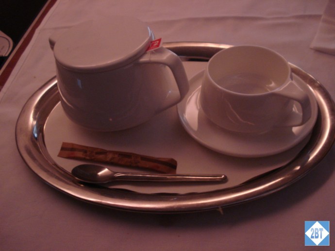 After-dinner tea service