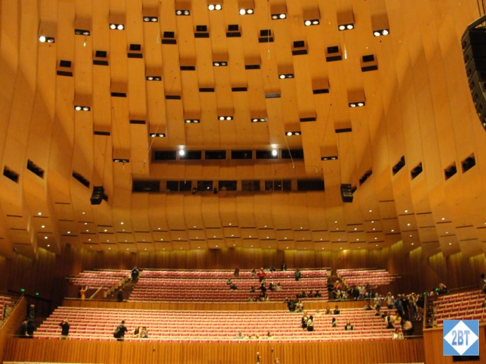 Seating in the Concert Hall