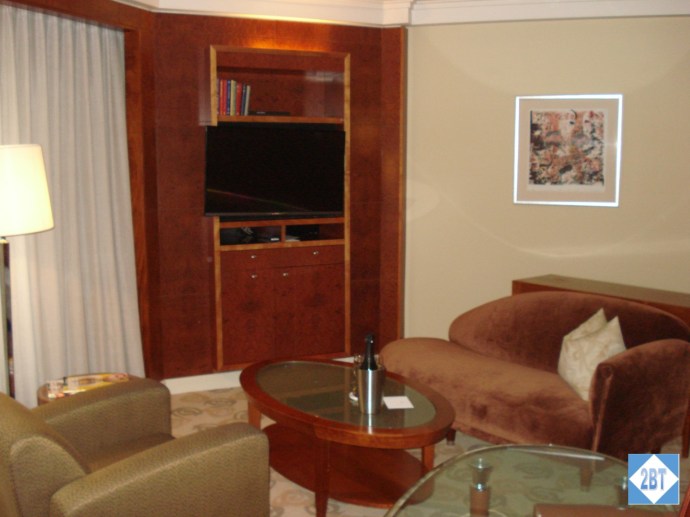 Park Hyatt Melbourne Club Room Sitting Area