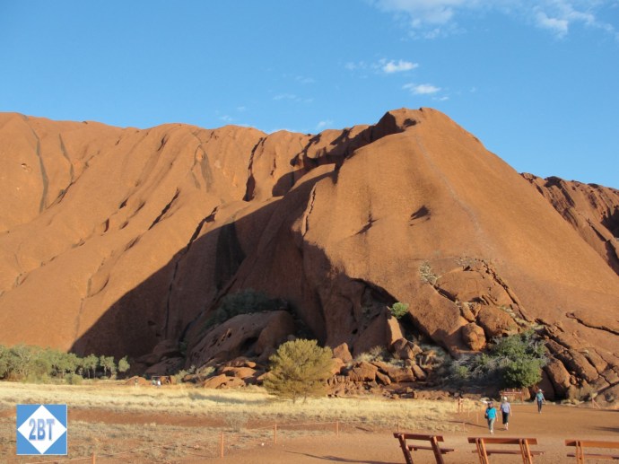 Uluru is 348 meters tall - roughly the same as a 95 story building