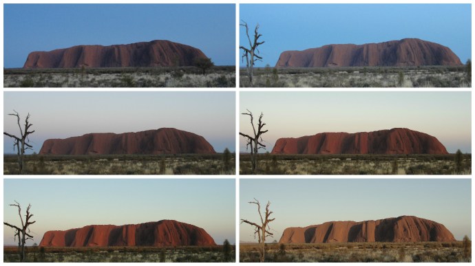 Sunrise over Uluru