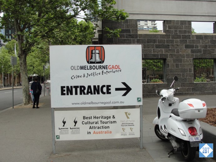 This way to the Old Melbourne Gaol