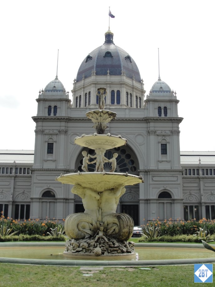 Fountain in Carlton Gardens, beside the Royal Exhibition Building