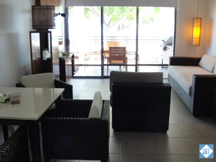 Living and Dining areas