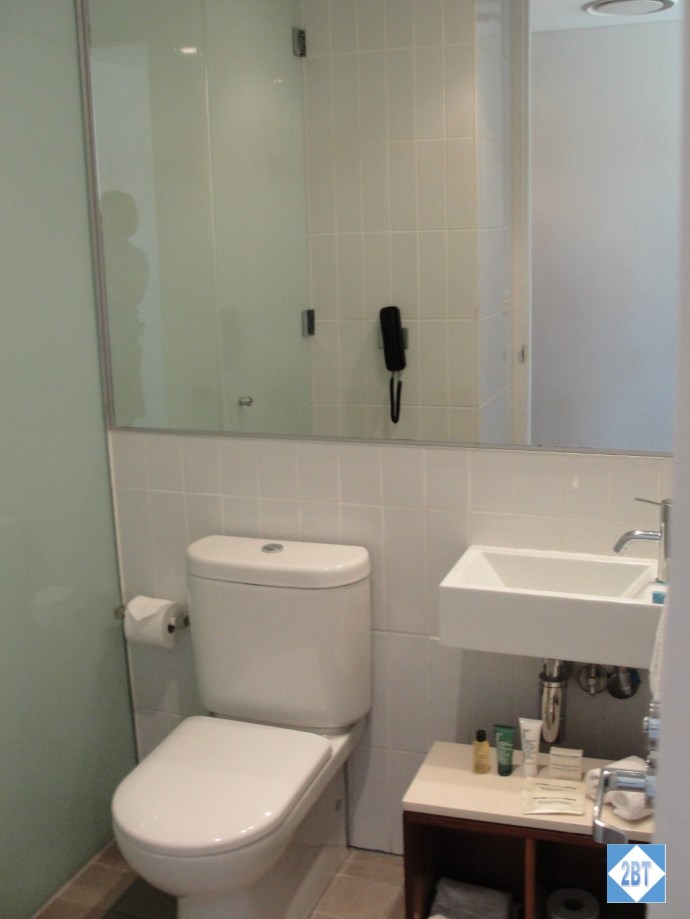 Very small second bath