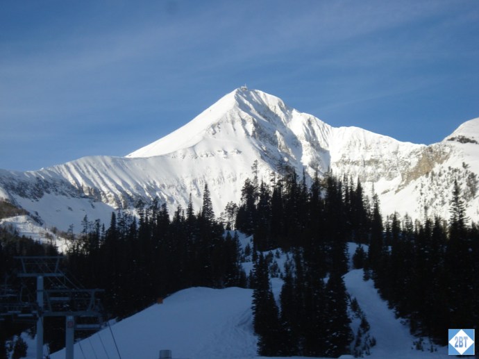 View of Lone Peak from a 9th Floor condo. Other than the penthouse on the 10th floor, I think this is the best view in the building.