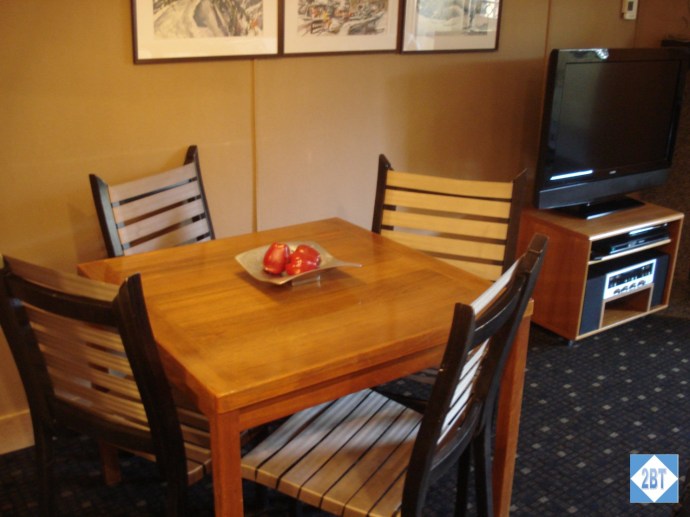 Dining table for four people