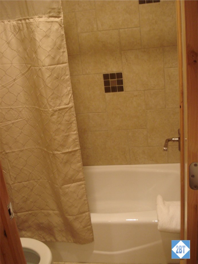 Hall Tub/Shower and Toilet