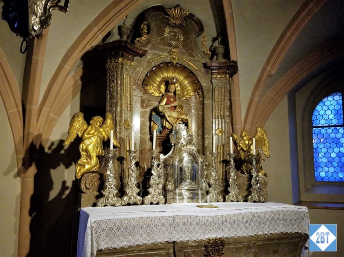 A small altar in Göttweig Abbey