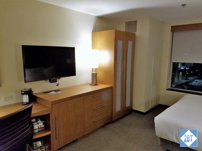 Hyatt Place DFW Wardrobe, Chest and TV