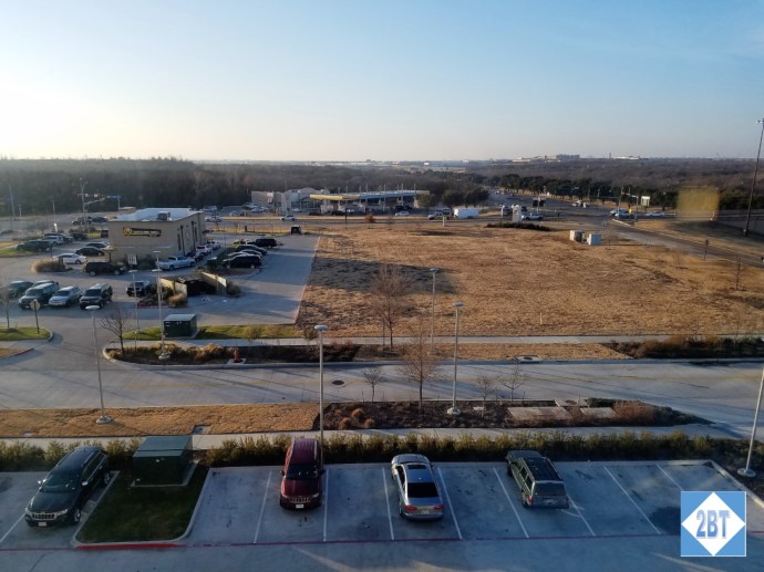 View from Room 504, Hyatt Place DFW