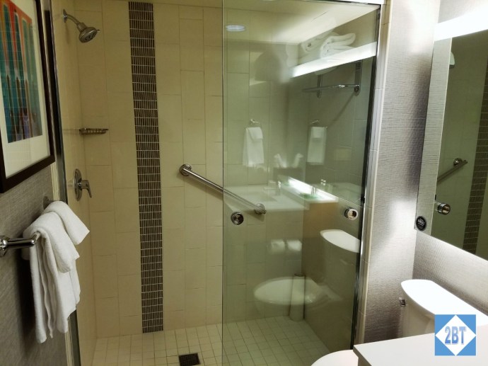 Hyatt Place DFW Shower