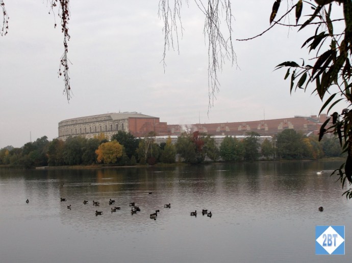 Congress Hall from the parking lot of the Zeppelinfeld