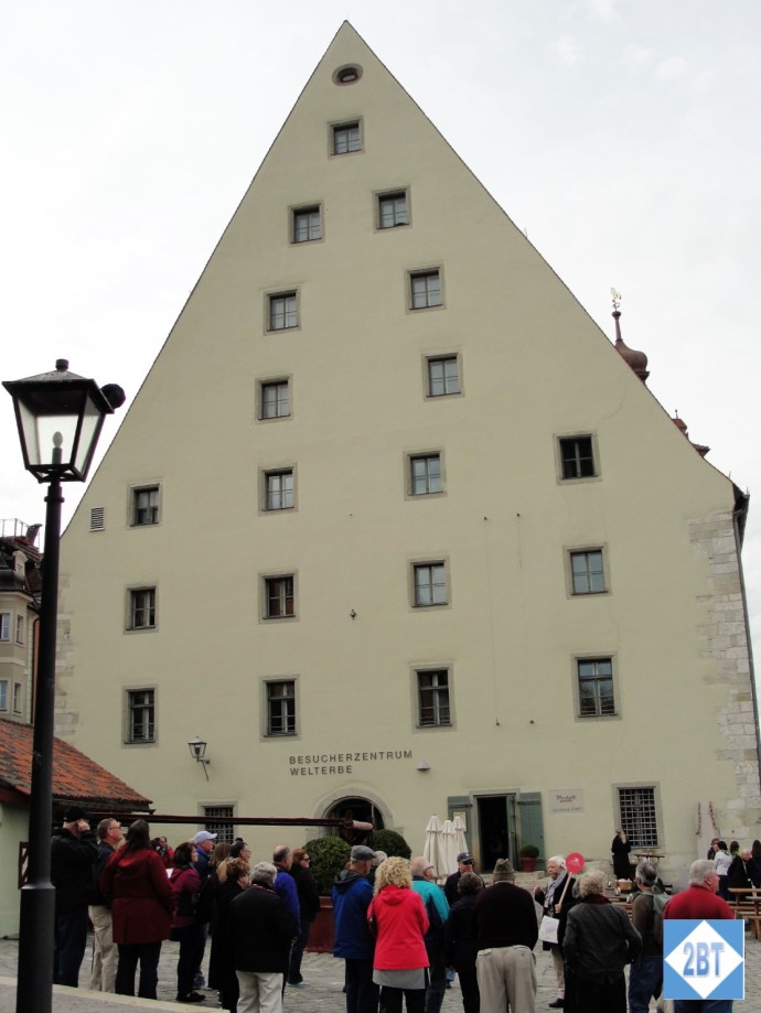 One-time salt warehouse, now the Visitors' Center