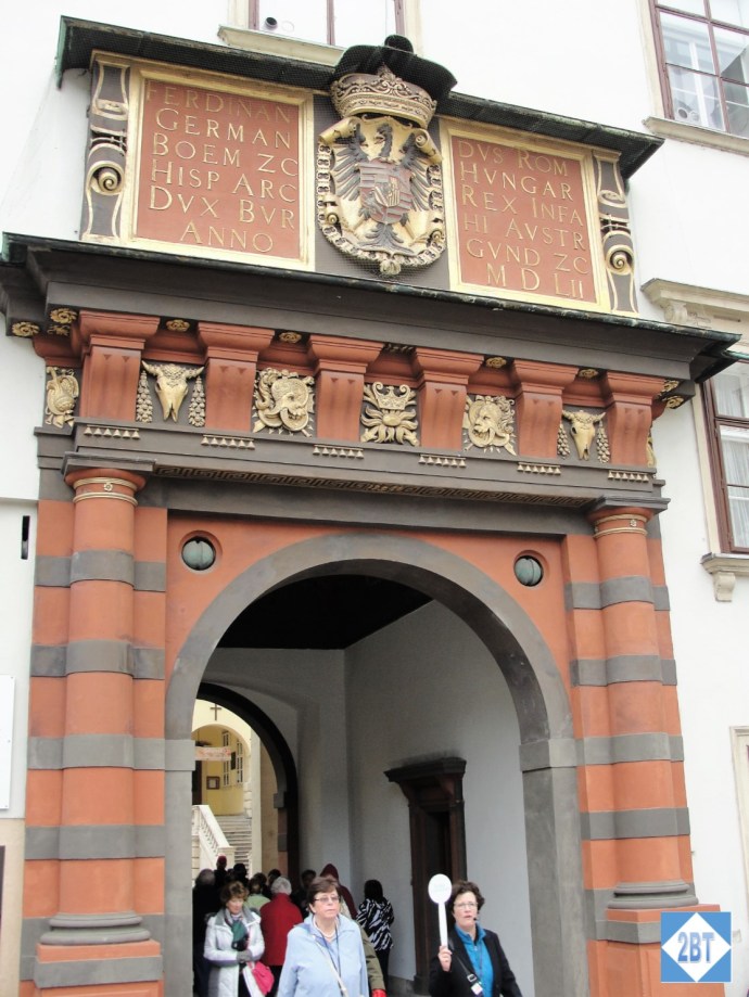 With an archway decorated like this, you know there must be something special once you walk through it