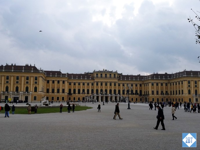 Schönbrunn Palace up close